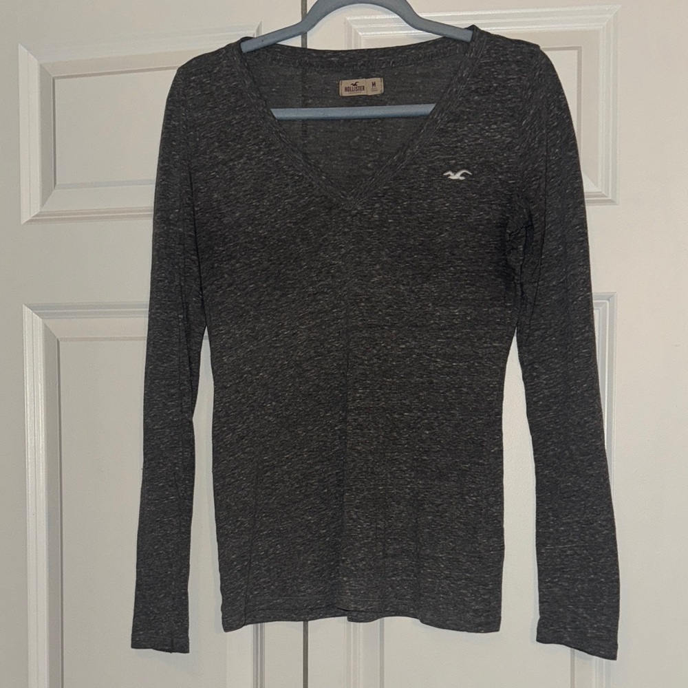 Vintage y2k Hollister Long Sleeve V-Neck Top